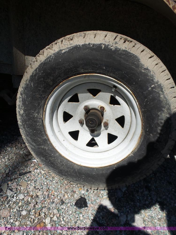 image for item AQ9673 MMF Trailer Manufacturing utility trailer