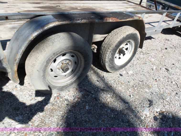 image for item AQ9673 MMF Trailer Manufacturing utility trailer