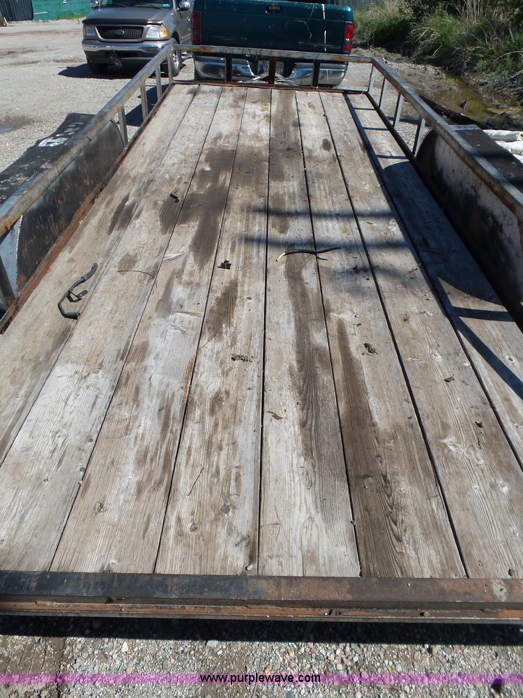 image for item AQ9673 MMF Trailer Manufacturing utility trailer