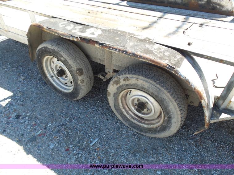 image for item AQ9673 MMF Trailer Manufacturing utility trailer