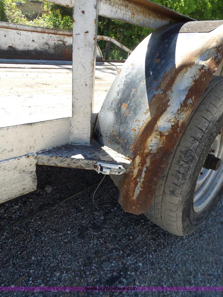 image for item AQ9673 MMF Trailer Manufacturing utility trailer