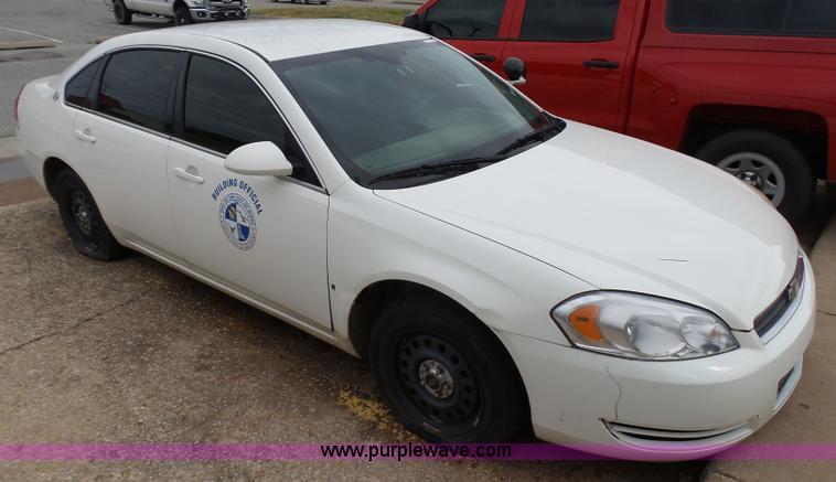 image for item AQ9679 2008 Chevrolet Impala Police