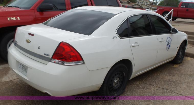 image for item AQ9679 2008 Chevrolet Impala Police