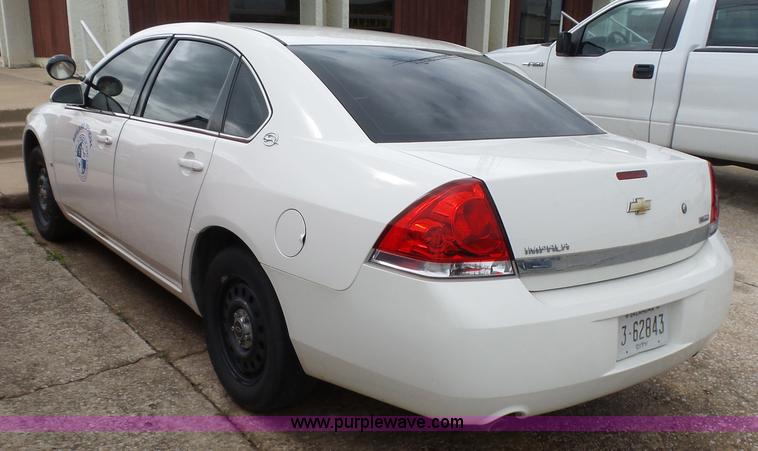 image for item AQ9679 2008 Chevrolet Impala Police