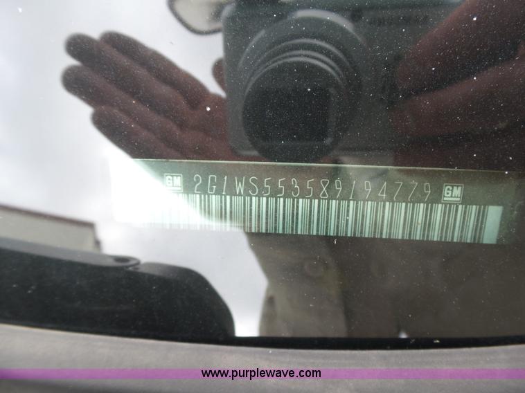 image for item AQ9679 2008 Chevrolet Impala Police