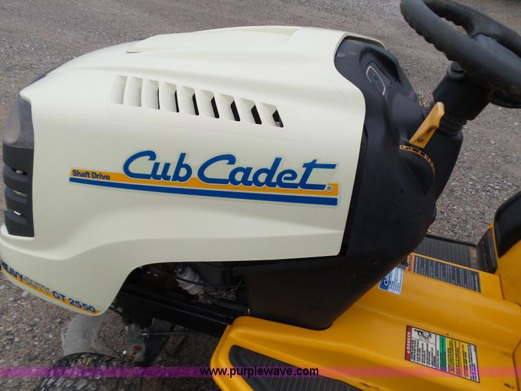 image for item AQ9683 Cub Cadet GT2550 lawn mower
