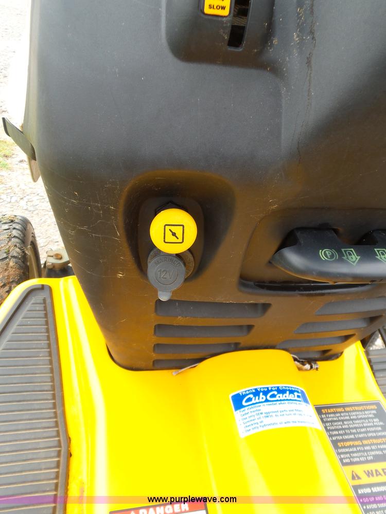 image for item AQ9683 Cub Cadet GT2550 lawn mower