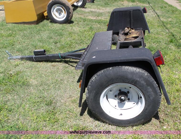 image for item AR9349 Shop built two wheel car dolly