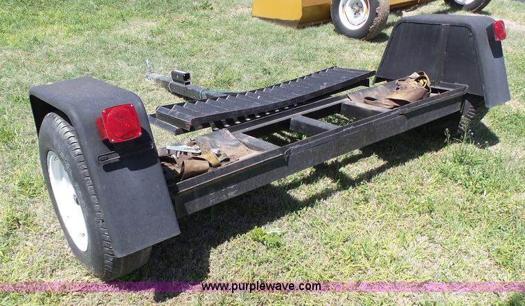 image for item AR9349 Shop built two wheel car dolly