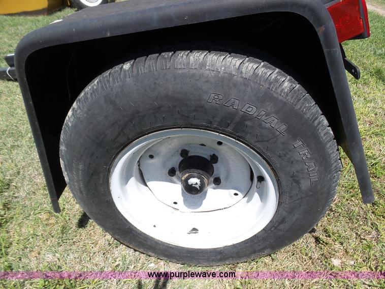 image for item AR9349 Shop built two wheel car dolly