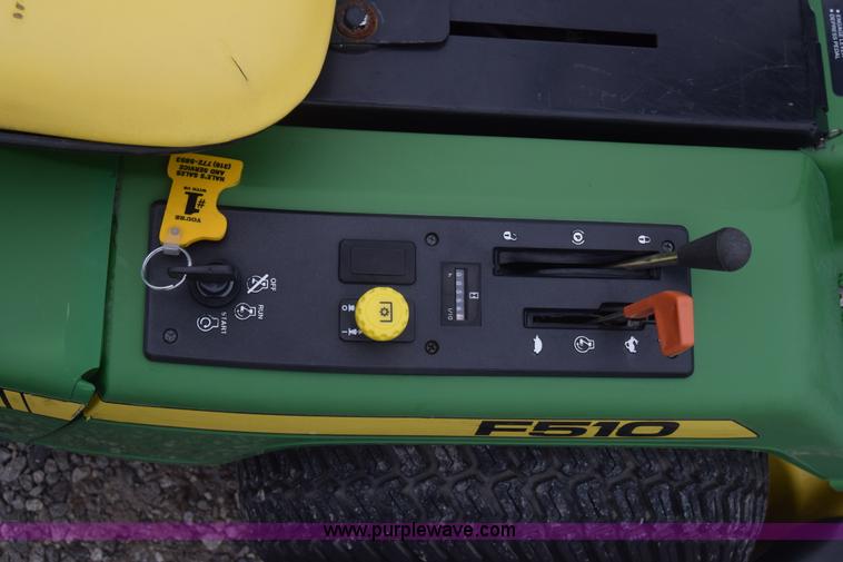image for item BF9978 John Deere F510 lawn mower