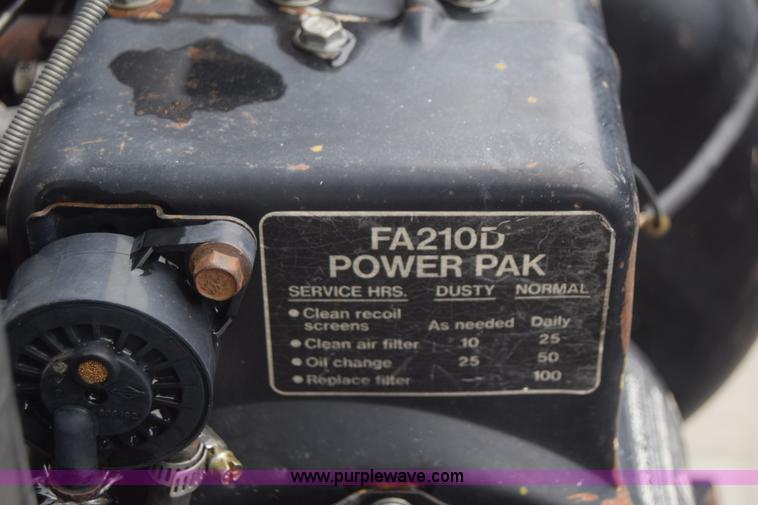 image for item BF9981 John Deere blower gas engine assembly