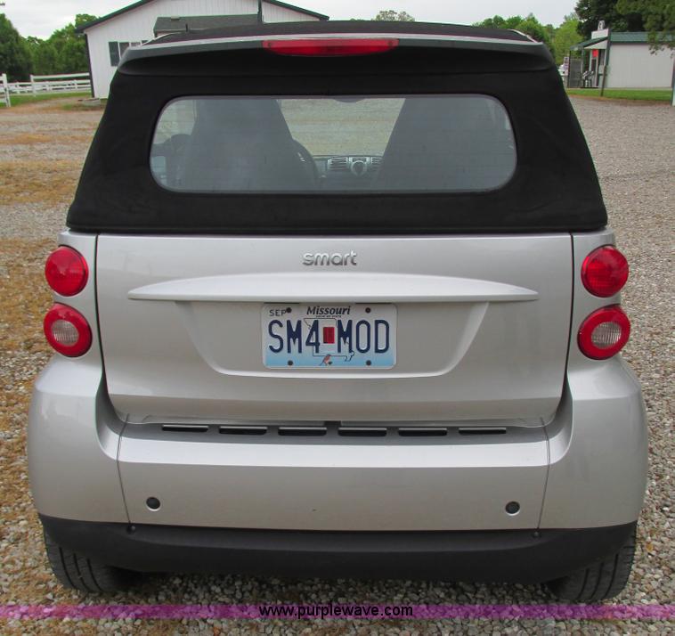 image for item BG9058 2009 Smart Fortwo Passion Cabriolet convertible