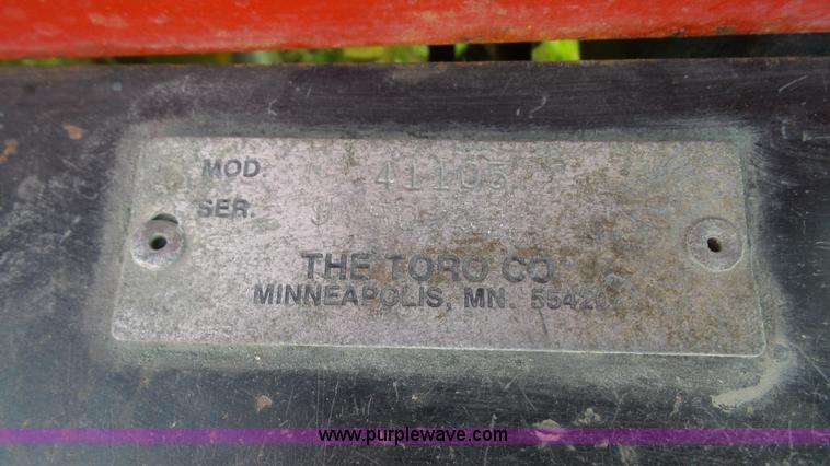 image for item BN9527 1998 Toro 1100 Multipro sprayer