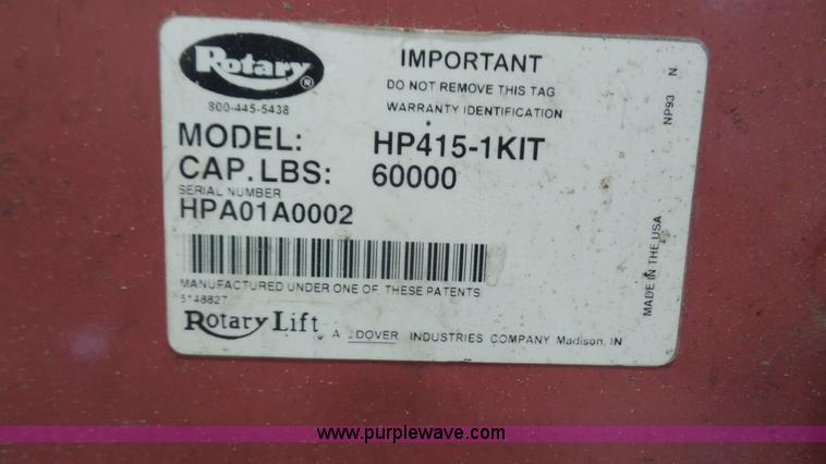 image for item BN9528 (4) rotary lifts