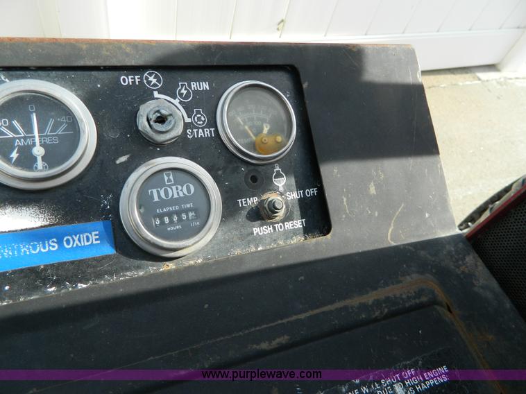 image for item BQ9853 Toro Groundmaster 345 lawn mower