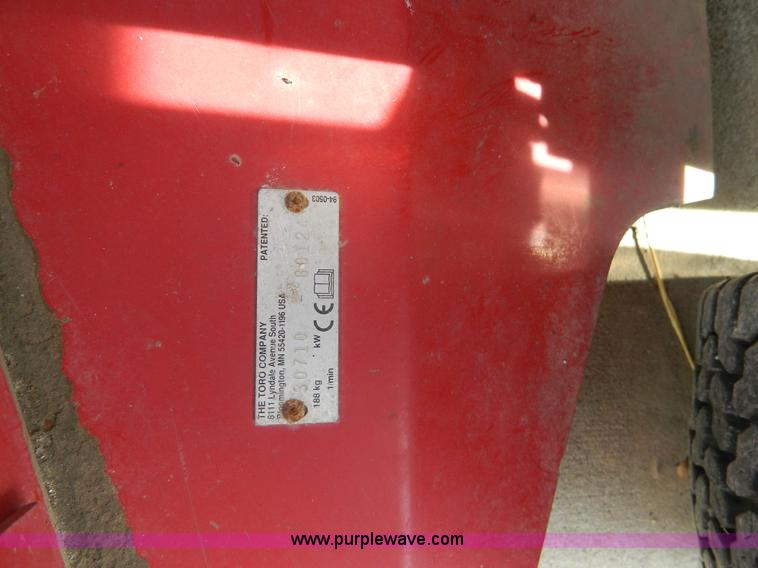 image for item BQ9853 Toro Groundmaster 345 lawn mower