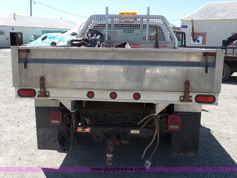 image for item BS9724 2008 Ford F350 Super Duty flatbed pickup truck