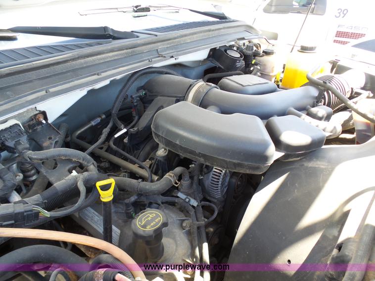 image for item BS9724 2008 Ford F350 Super Duty flatbed pickup truck