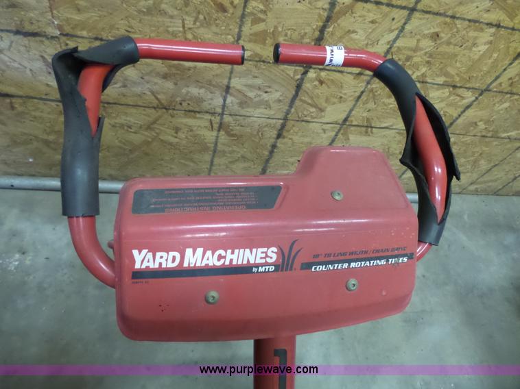 image for item BT9488 MTD Yard Machine rear tine tiller