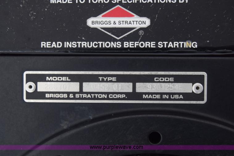 image for item BX9997 Toro Wheelhorse 12-38HXL lawn mower