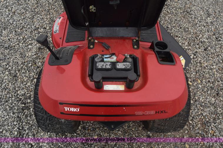 image for item BX9997 Toro Wheelhorse 12-38HXL lawn mower