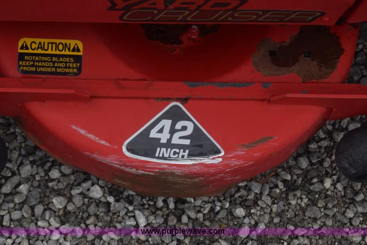 image for item BX9999 Snapper Yard Cruiser lawn mower