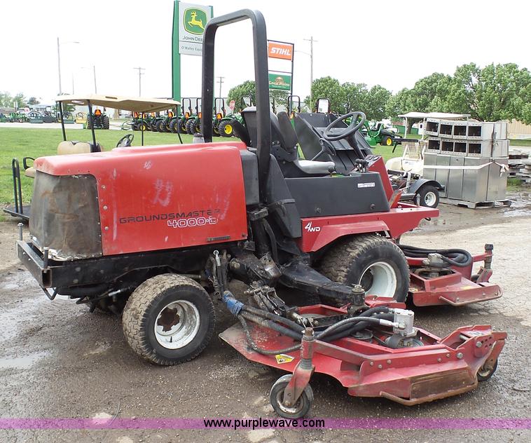 image for item BZ9251 Toro Groundmaster 4000D lawn mower