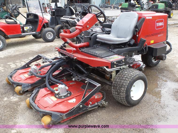 image for item BZ9252 Toro Groundsmaster 3500D lawn mower