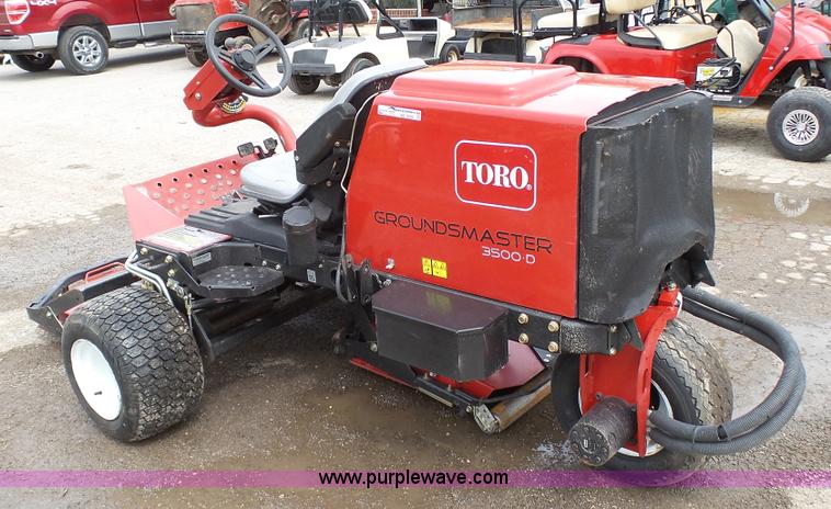 image for item BZ9252 Toro Groundsmaster 3500D lawn mower