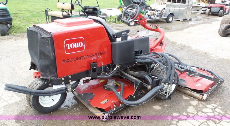 image for item BZ9252 Toro Groundsmaster 3500D lawn mower