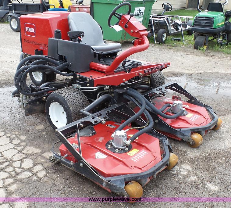 image for item BZ9252 Toro Groundsmaster 3500D lawn mower
