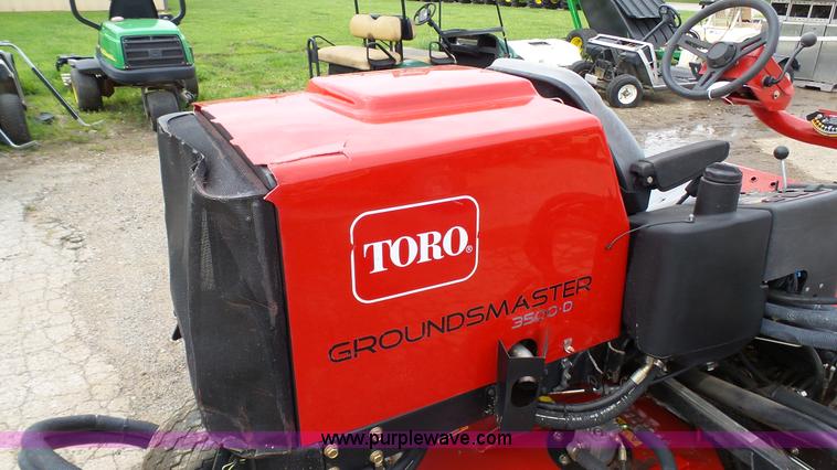 image for item BZ9252 Toro Groundsmaster 3500D lawn mower