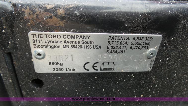 image for item BZ9252 Toro Groundsmaster 3500D lawn mower