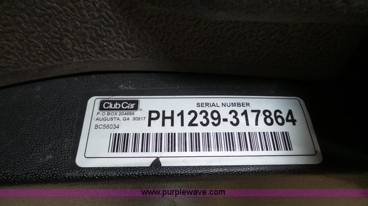 image for item BZ9257 2012 Club Car Precedent golf cart