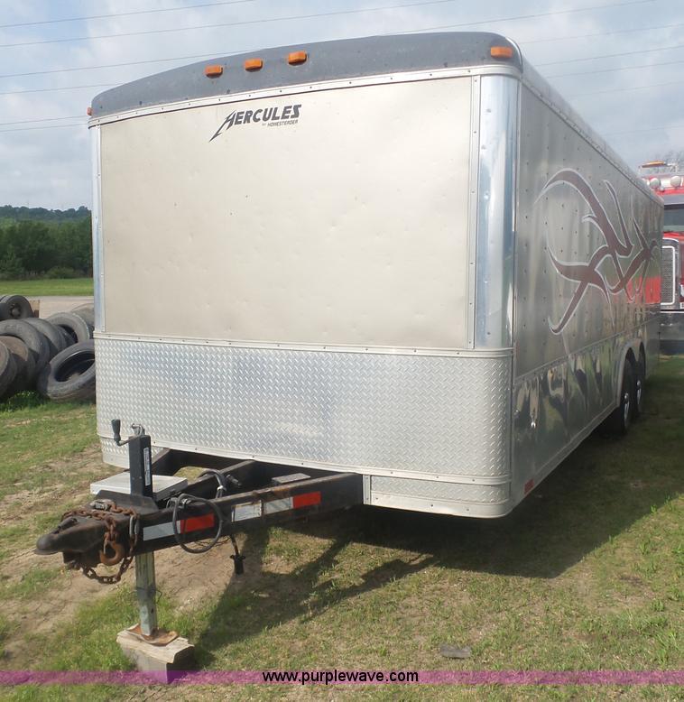 image for item BZ9541 Homesteader Hercules enclosed cargo trailer