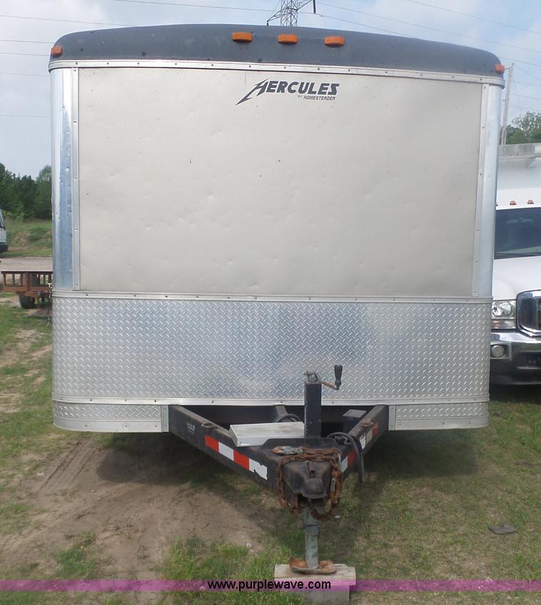 image for item BZ9541 Homesteader Hercules enclosed cargo trailer