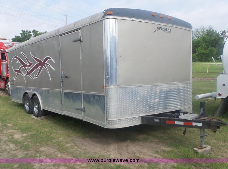 image for item BZ9541 Homesteader Hercules enclosed cargo trailer
