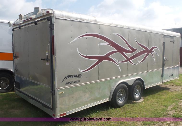 image for item BZ9541 Homesteader Hercules enclosed cargo trailer