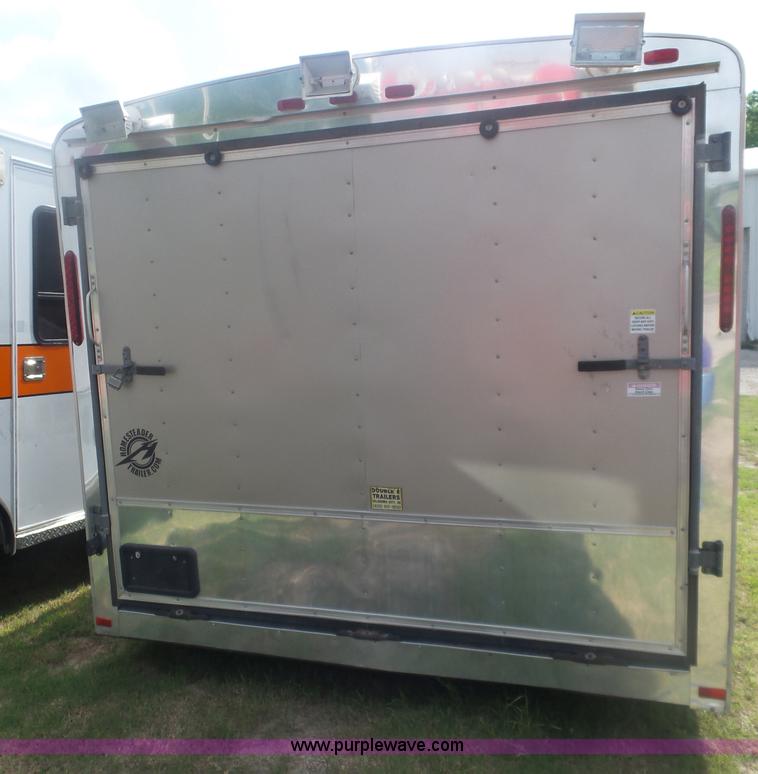 image for item BZ9541 Homesteader Hercules enclosed cargo trailer