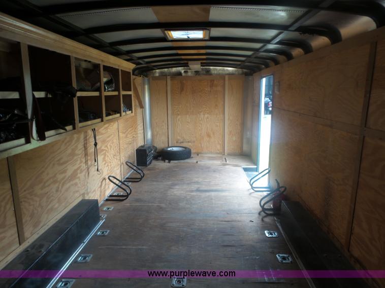 image for item BZ9541 Homesteader Hercules enclosed cargo trailer