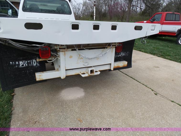 image for item K1332 2004 Ford F350 Super Duty dump flatbed pickup truck