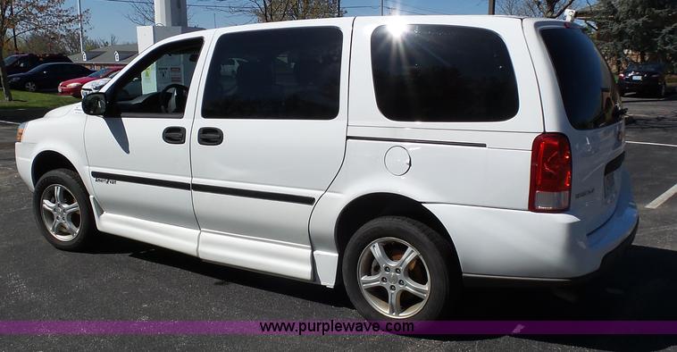 image for item K1358 2005 Chevrolet Uplander handicap accessible van