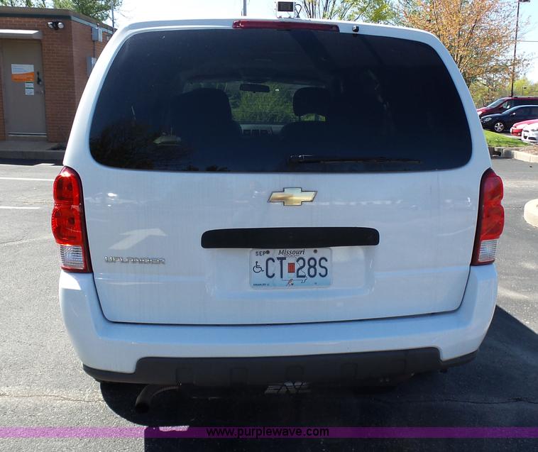 image for item K1358 2005 Chevrolet Uplander handicap accessible van