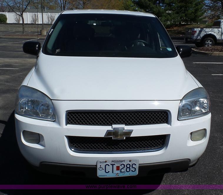 image for item K1358 2005 Chevrolet Uplander handicap accessible van