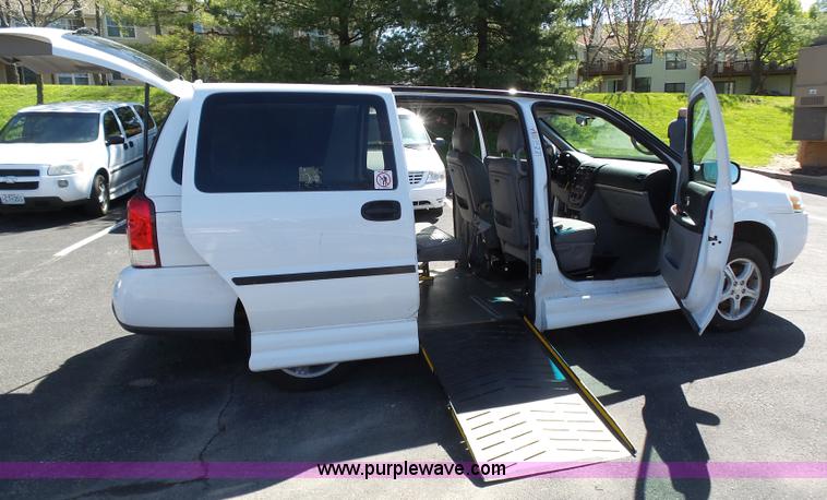 image for item K1358 2005 Chevrolet Uplander handicap accessible van