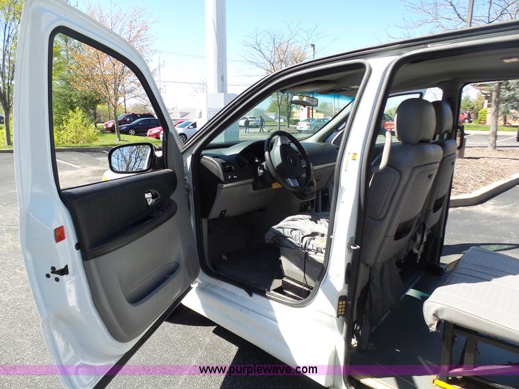 image for item K1358 2005 Chevrolet Uplander handicap accessible van