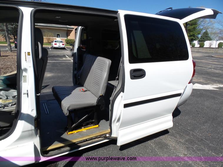 image for item K1358 2005 Chevrolet Uplander handicap accessible van