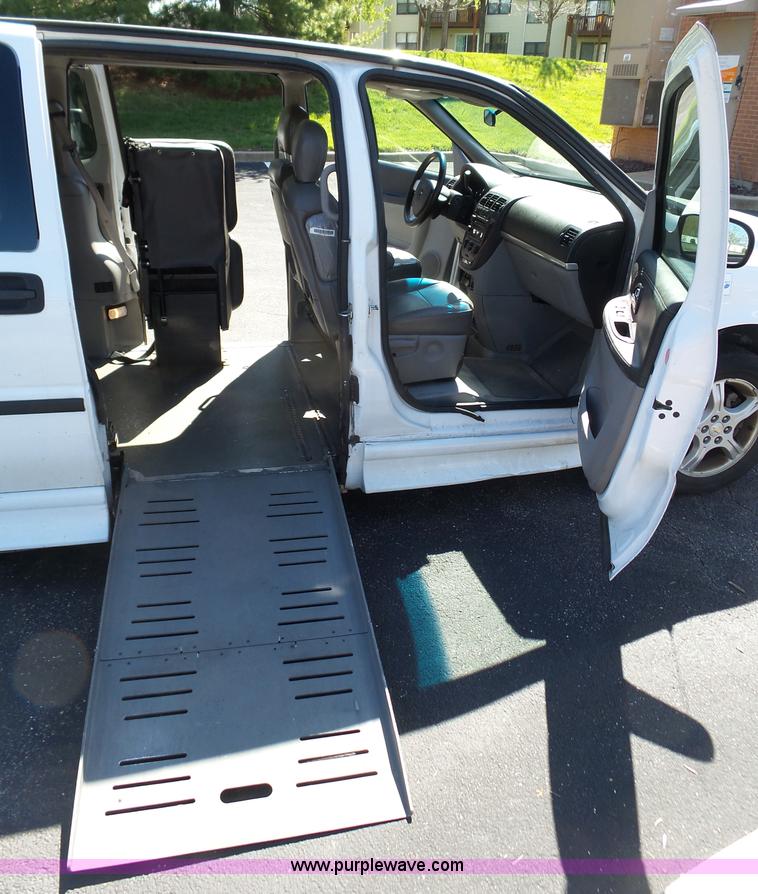 image for item K1359 2006 Chevrolet Uplander handicap accessible van