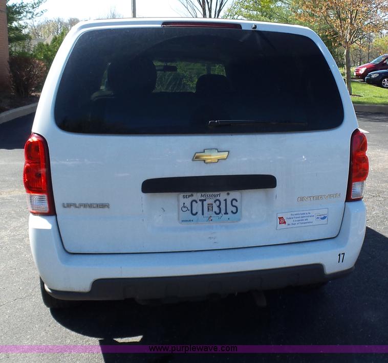 image for item K1360 2006 Chevrolet Uplander handicap accessible van